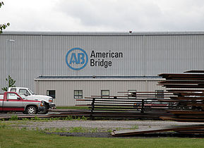 A building that is part of the American Bridge Company's headquarters in Coraopolis