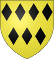 Coat of arms of the Birsdorf (or Bondorf, or Bellain) family.