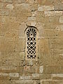 Visigothic window with stone tracery, of Church of San Juan Bautista, Baños de Cerrato, 7th century