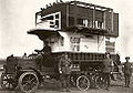 As mobile pigeon loft in WWI