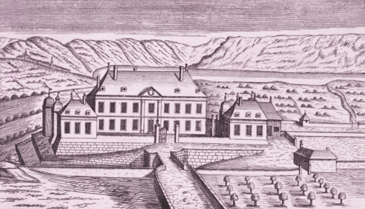 Castle in 1744