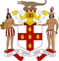 Vollwappen (Großes Wappen, hier: Jamaika)