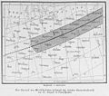 Karte der Sonnenfinsternis 1887
