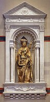 Saint Louis of Toulouse and its (copied) niche for Orsanmichele, 1423–25
