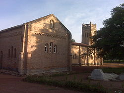 The church in Ndoromo, home to the Roman Catholic Diocese of Ndoromo–Dungu.