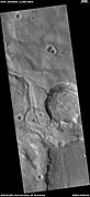 Wide view of channels, as seen by HiRISE under HiWish program
