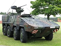 The ARTEC Boxer armoured personnel carrier