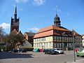 Rathaus am Marktplatz von Grabow