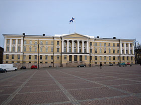Main Building of University of Helsinki [fi], 1832, in its current façade