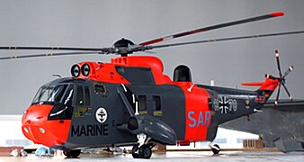 Mk.41 im Maßstab 1 : 11 im Hubschraubermuseum Bückeburg