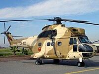 Royal Moroccan Air Force SA330 Puma.