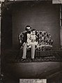 Napoleon III with his son and heir, the Prince Imperial, c. 1860