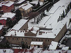 Aerial view of Palazzo Francesconi
