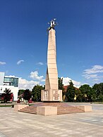 Monument for the millennia of Lithuania