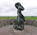 Statue of Queen Dagmar by sculptor Anne Marie Carl-Nielsen, Riberhus