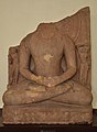 Idol of Rishabhanatha, first Jain Tirthankara, excavated from Kankali Mound (Government Museum - Mathura)