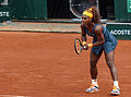 Serena Williams, die älteste Siegerin der French Open (zuletzt bei den French Open 2015)