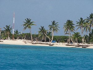 South Cay, eines der Cays der Serrana Bank