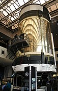 S-IVB stage from SA-515, converted for use as Skylab B, National Air and Space Museum.