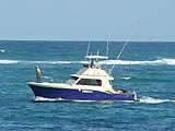 Small sport fishing boat