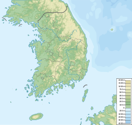 Biseulsan is located in South Korea