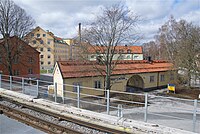 Stureby sjukhem viewed from Svedmyra (tunnelbanestation).