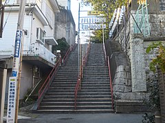Treppen des Suga-Schreins, Shinjuku