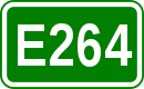 Zeichen der Europastraße 264