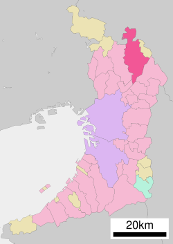 Location of Takatsuki