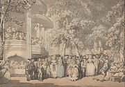 "Vauxhall Gardens", c. 1784