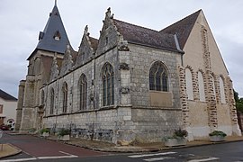 The church in Saint-Georges-sur-Eure