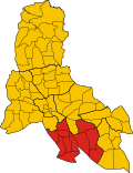 Location of Kampong Rou District