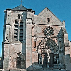 The basilica of Longpont-sur-Orge