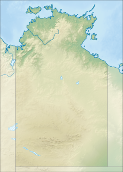 Twin Falls (Northern Territory) is located in Northern Territory