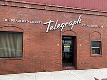 Headquarters of The Bradford County Telegraph, Florida's oldest weekly news publication.