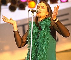 Drewery performing live at Bayfront Park in Miami, Florida, 2006