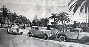 Concours d'Élégance in Cannes for the 1935 rally.