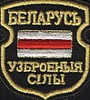 Belarusian army patch, 1992
