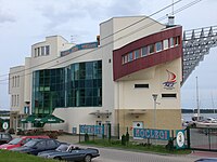 Main building of the sailing center.