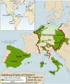 Empire of Charles V (1544)