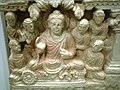 Polychrome Buddha, 2nd century CE, Hadda.