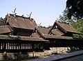 Roofs with chigi and katsuogi