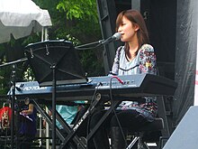 Ai Kawashima performing at Japan Day 2009 in Central Park, New York City