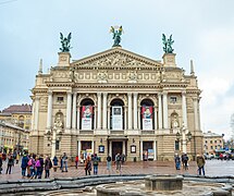 Lviv Opera, now Ukraine (by Zygmunt Gorgolewski, 1897-1900)