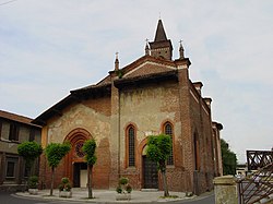 The church of San Cristoforo sul Naviglio