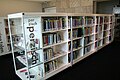 Persian-language books section at the Amsterdam Public Library