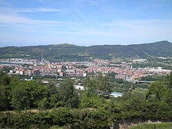Panoramic view of Errenteria, from Mount San Marko