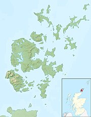 Scapa  Flow is located in Orkney Islands