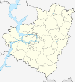 Mirny is located in Samara Oblast