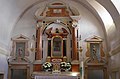 Santuario di Maria Valverde's main altar at Marano di Valpolicella.